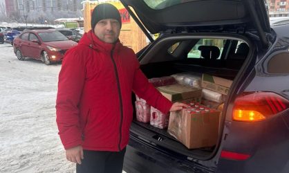 Благодарим вас за гуманитарную помощь, которую мы планируем отвезти 22 января в Центр сбора гуманитарной помощи