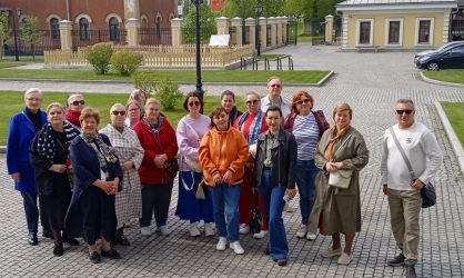 18 мая провели экскурсию для группы любителей истории Петербурга